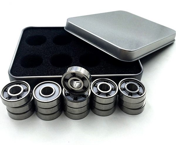 HYBRID SI3N4 - 5 Balls Ceramic Inline Bearings (608)