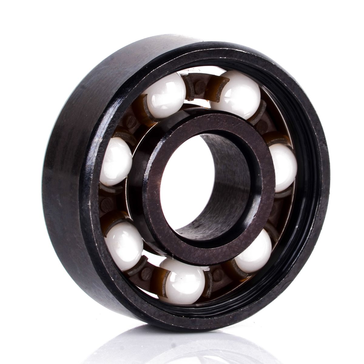 SLIPWAY SKATES HYBRID SI3N4 7 BALLS CERAMIC BEARINGS (608)